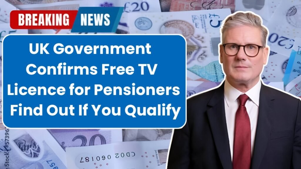 Free TV Licence for Pensioners